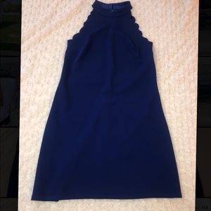 Only worn once! Fortune + Ivy Marina Scallop Detail Dress💙